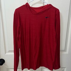 Nike dry fit hooded top